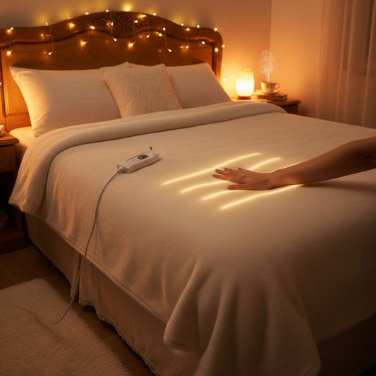 Trooper™ CozyWarm Heated Blanket Throw