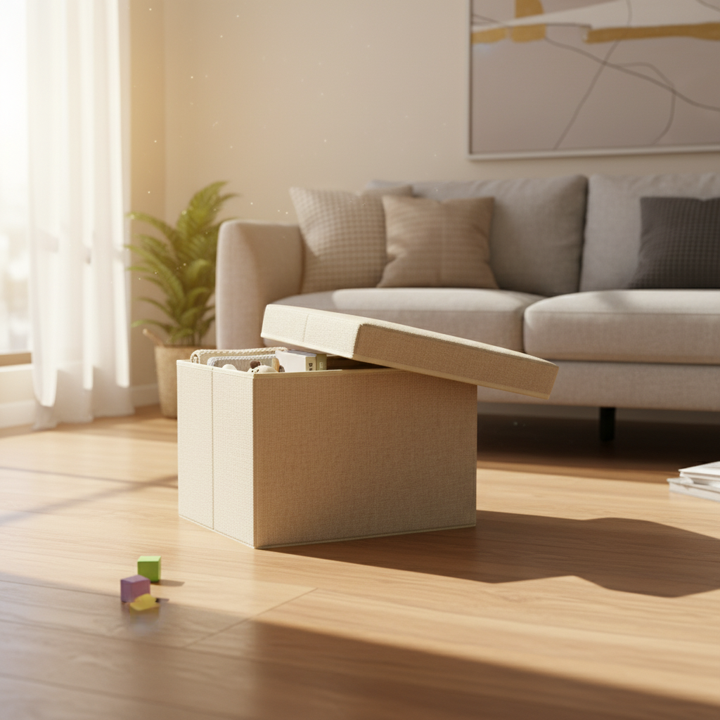 Trooper™ HideCube Folding Storage Ottoman