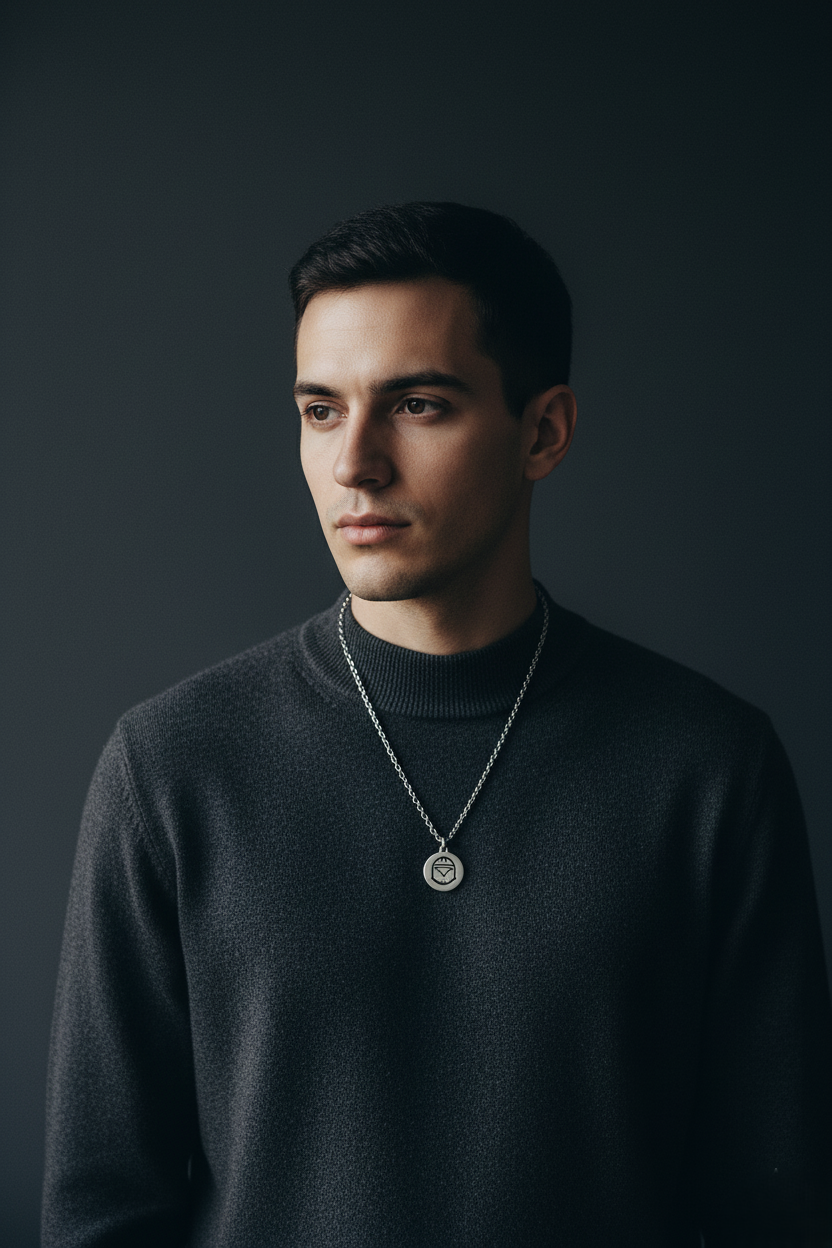 Trooper Orbit™ Mini Circle Necklace