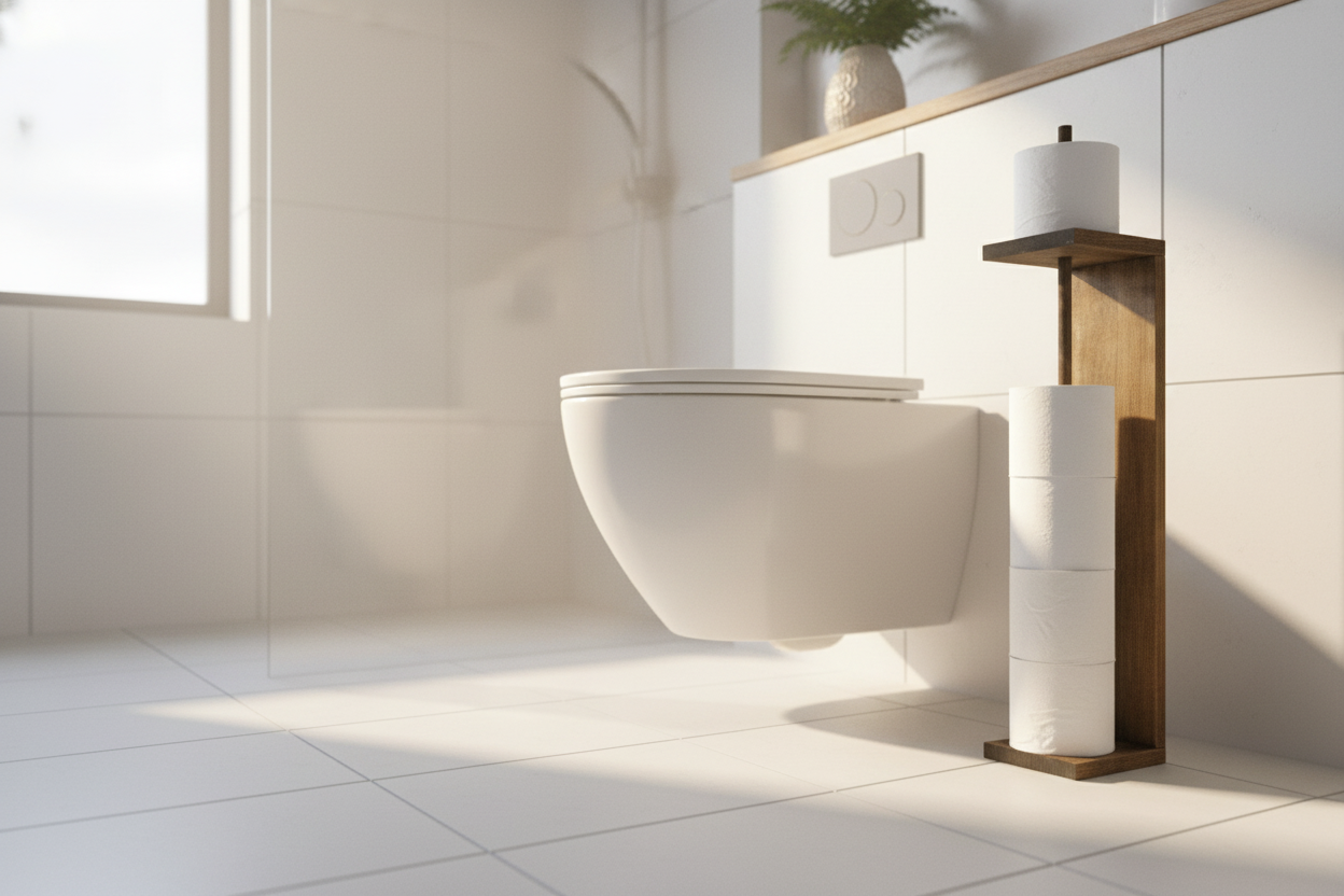 Trooper™ TidyRoll Toilet Paper Storage Tower