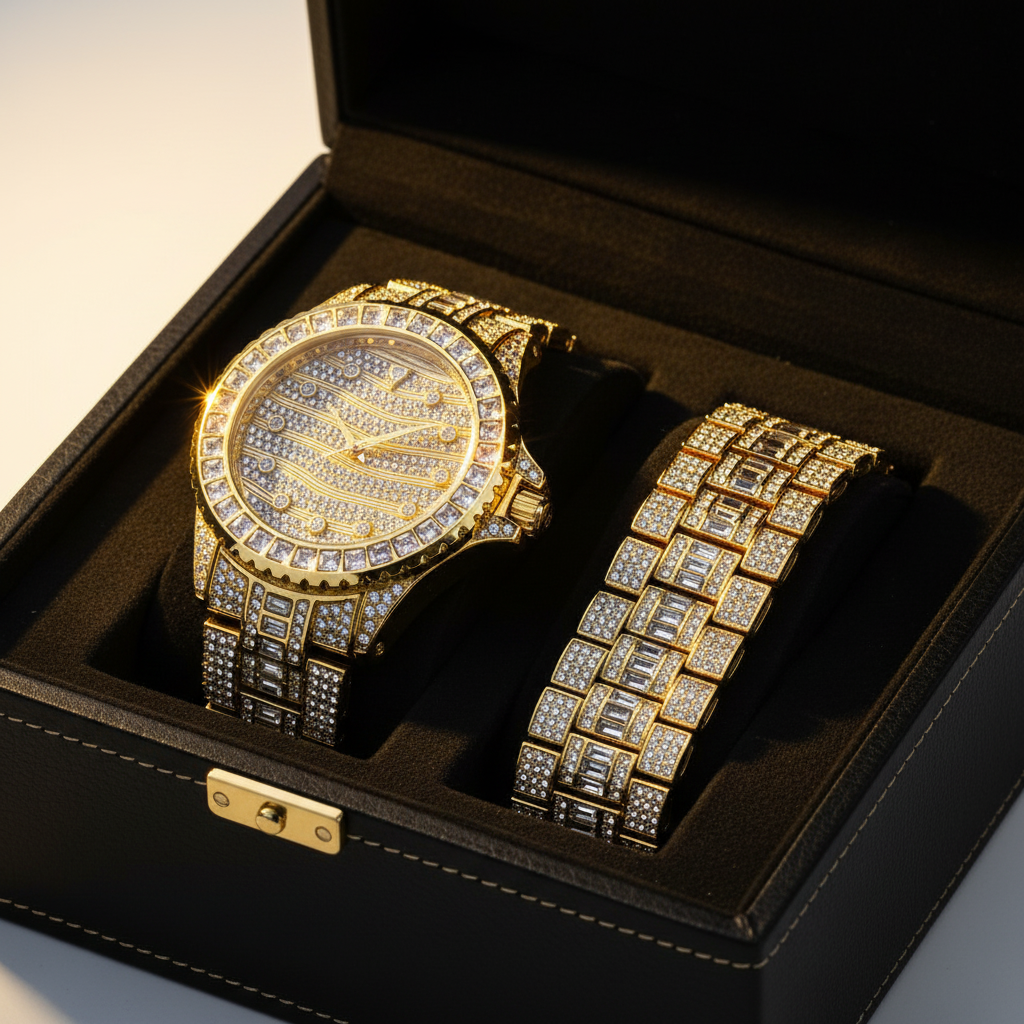 Trooper™ Monarch BlingMaster Watch Set