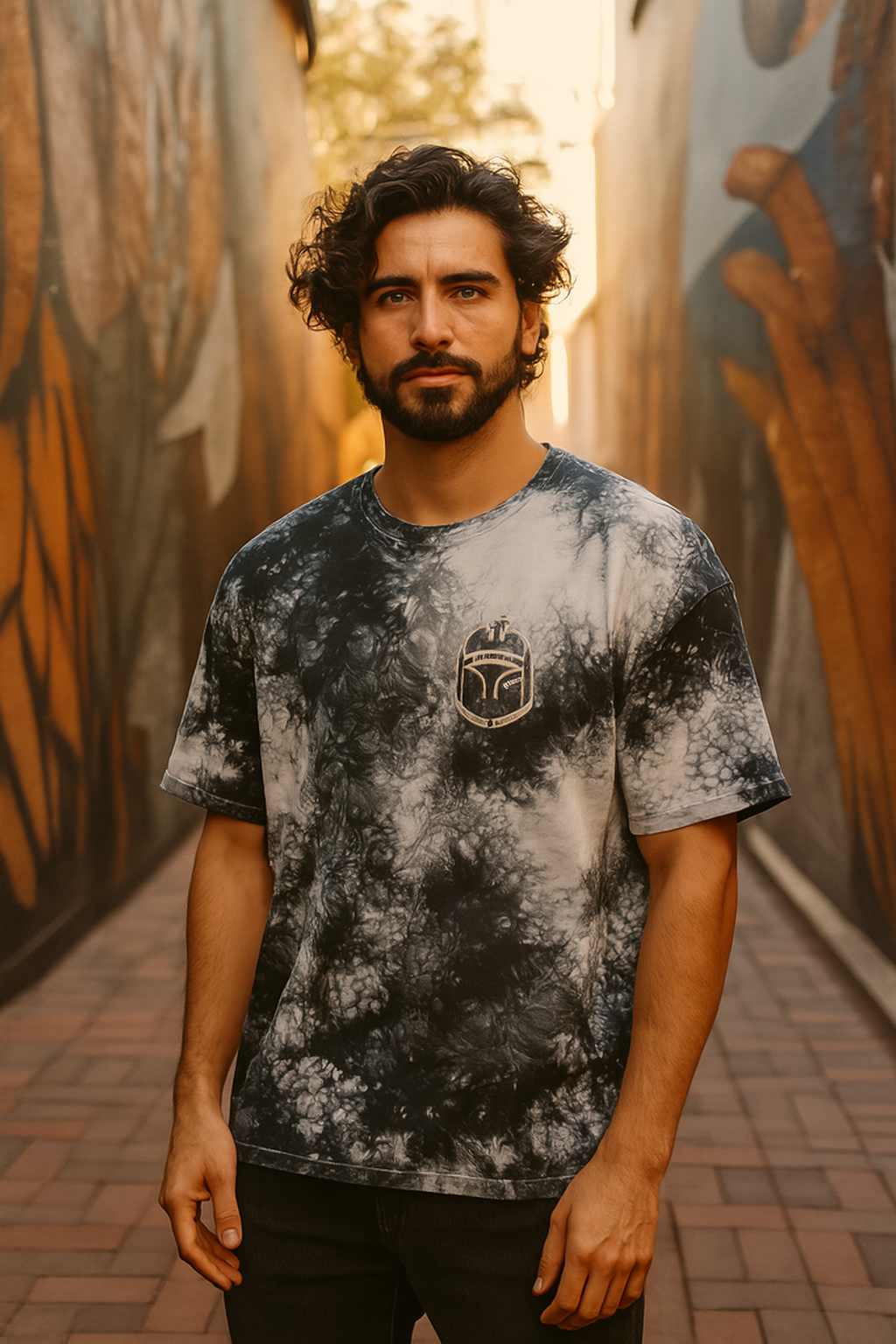 T-shirt oversize tie-dye Trooper Vibe™