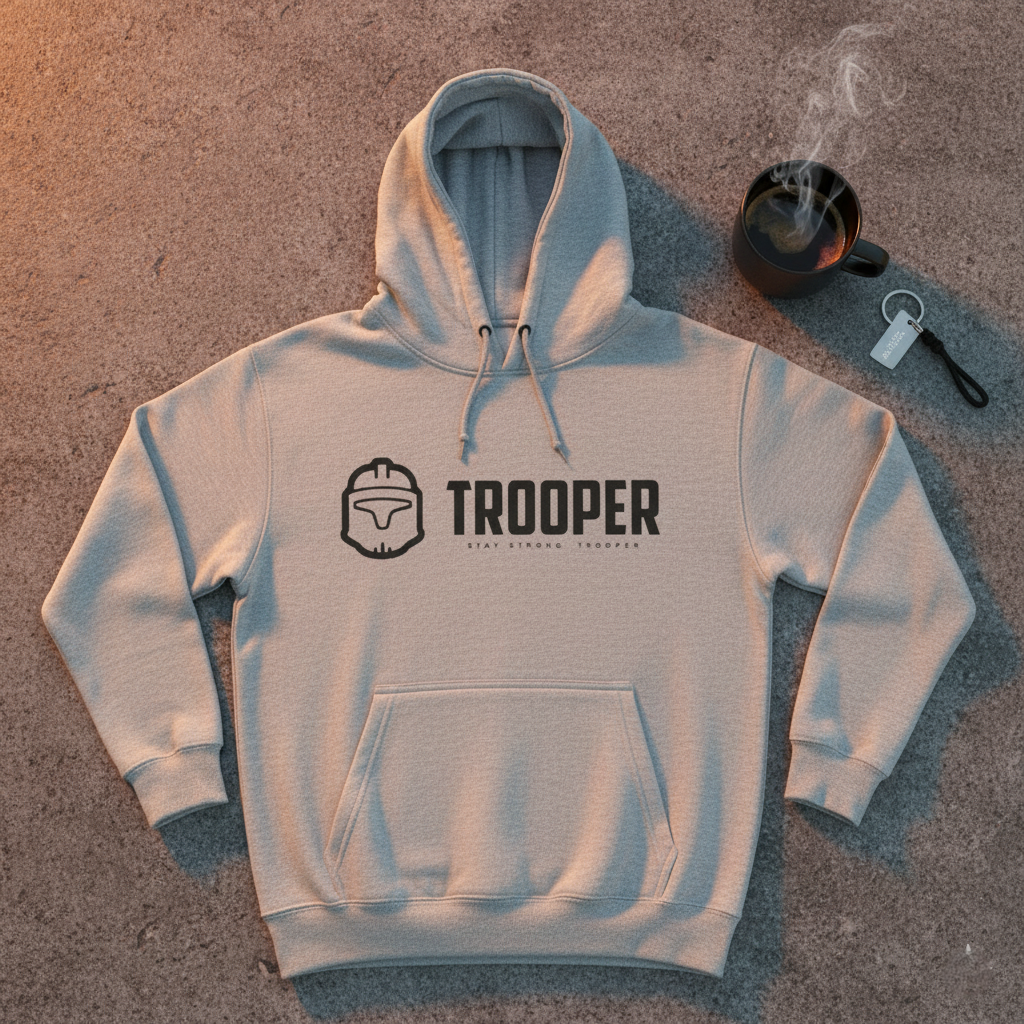 Sweat à capuche à trois panneaux Trooper Fusion™