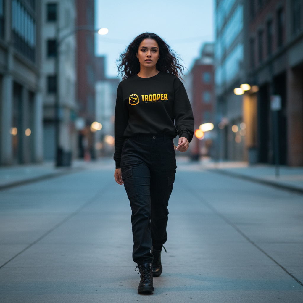 Pull ras du cou en polaire Trooper Aureus™