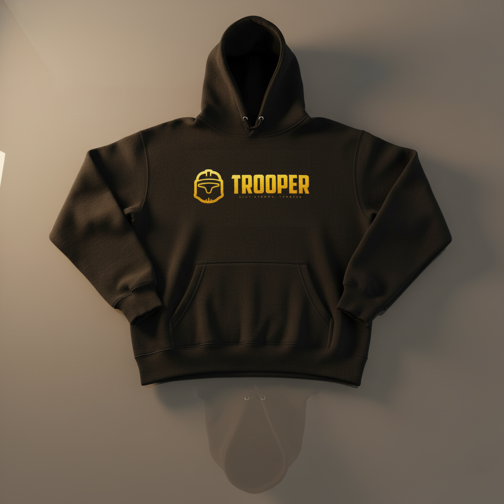 Sweat à capuche en molleton français Trooper Solis™