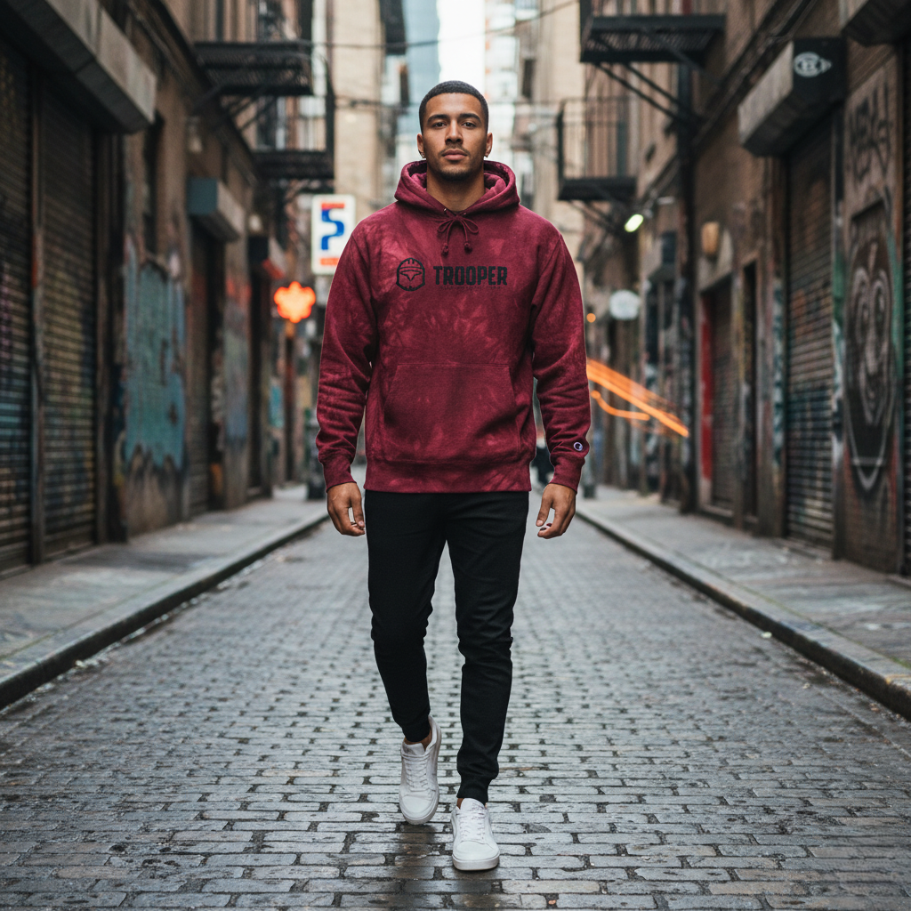 Sweat à capuche tie-dye Trooper Apex™