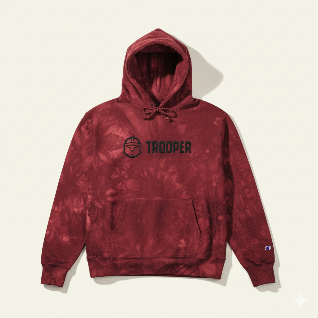 Sweat à capuche tie-dye Trooper Apex™