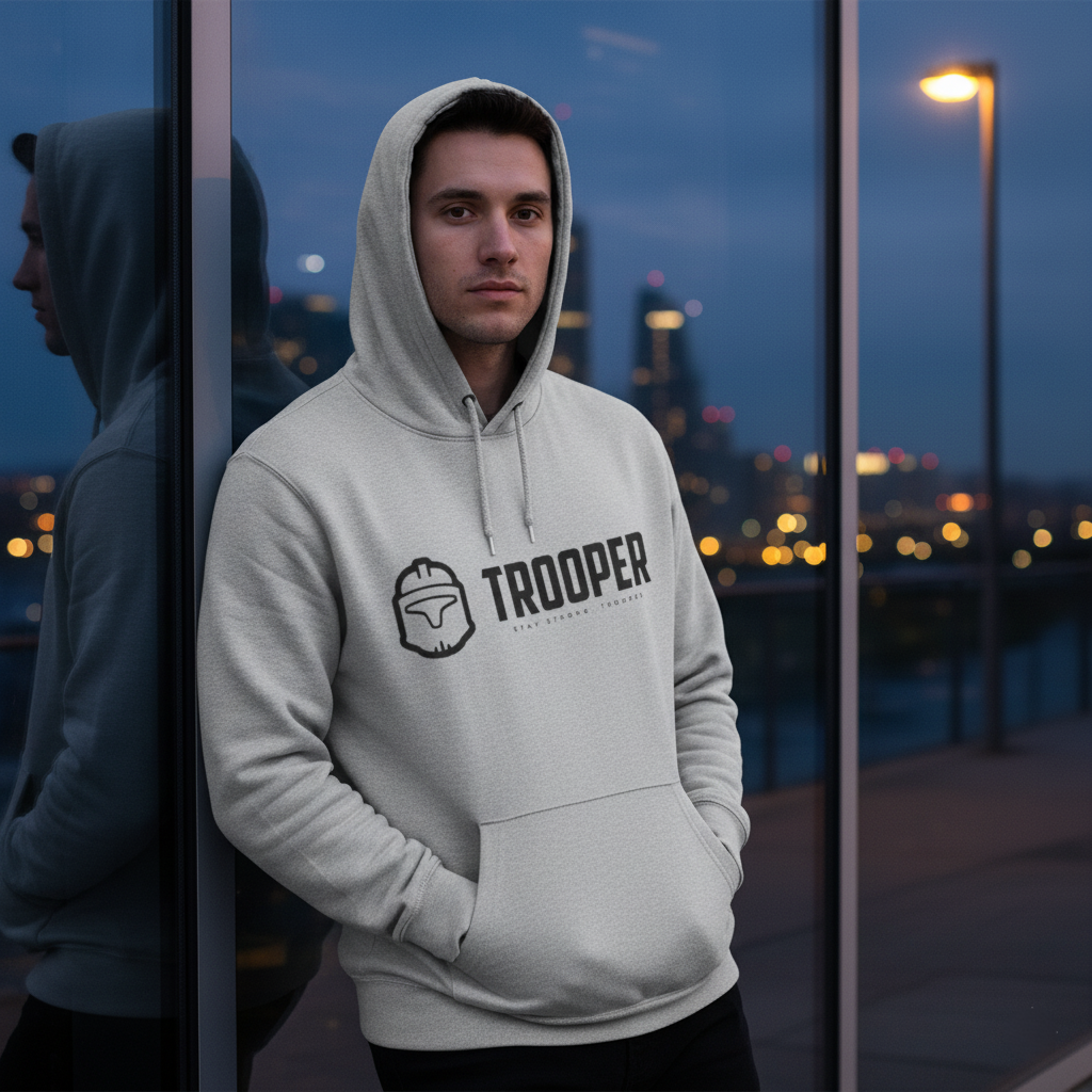 Sweat à capuche à trois panneaux Trooper Fusion™