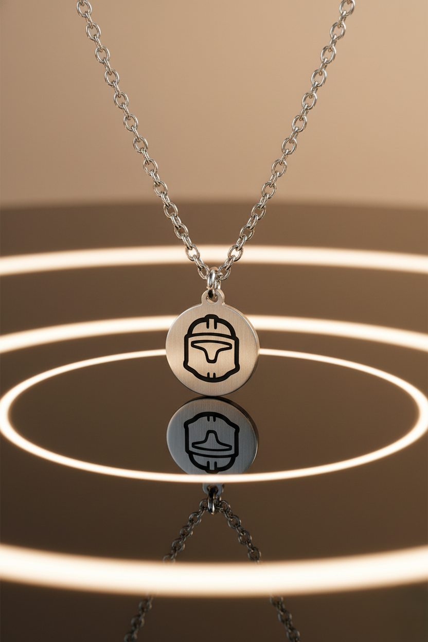 Trooper Orbit™ Mini Circle Necklace