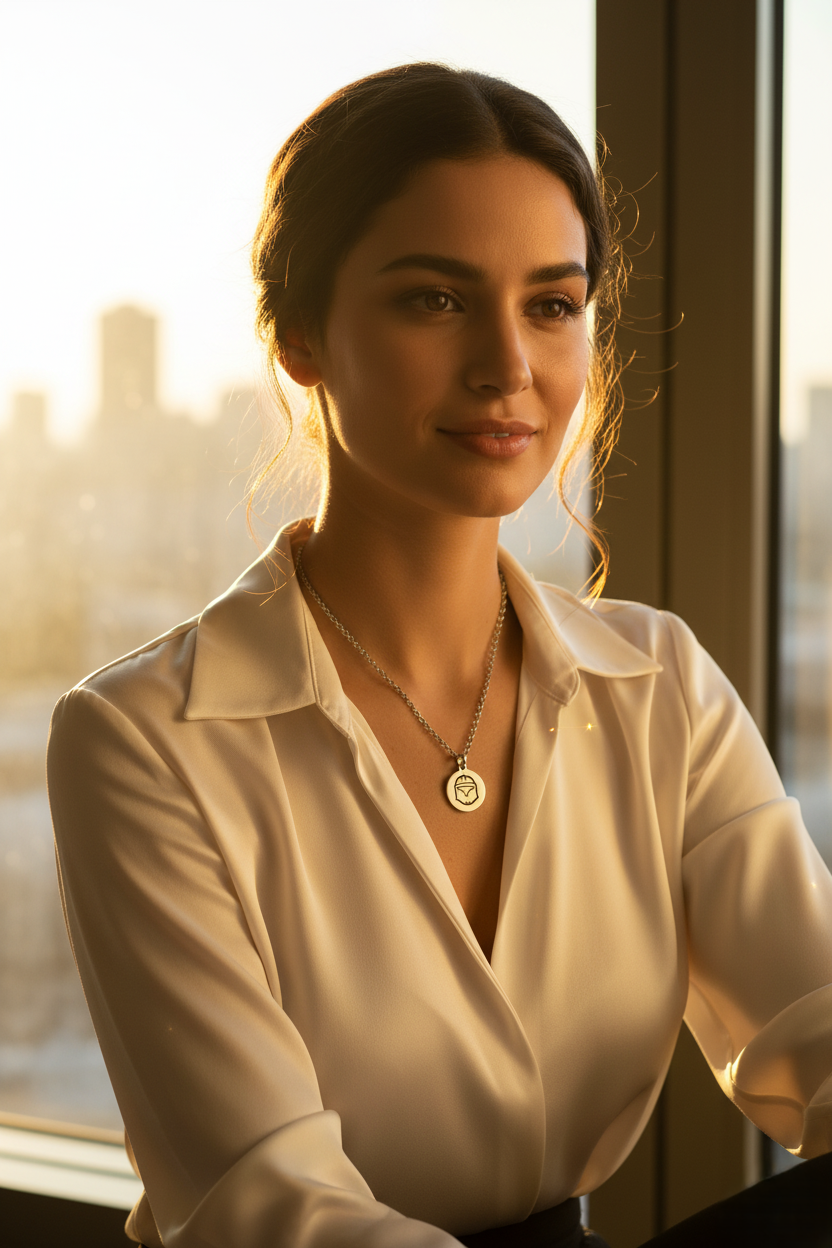 Trooper Orbit™ Mini Circle Necklace