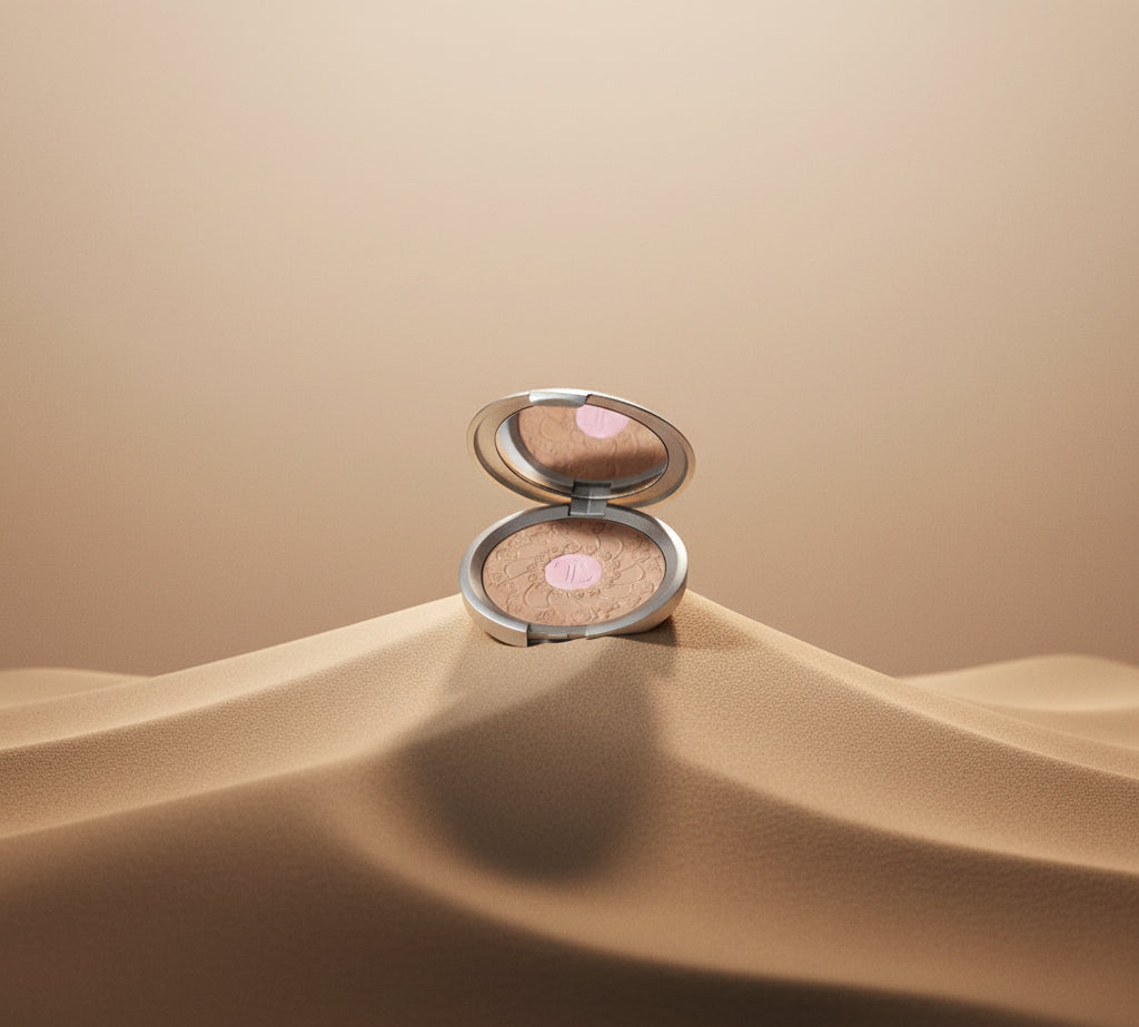 VelvetSet™ Soft Matte Compact Powder – Shade: 01 Sand