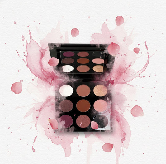 PetalBloom™ Rose Eyeshadow Palette