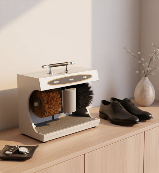Trooper™ Auto Clean Shoe Polisher