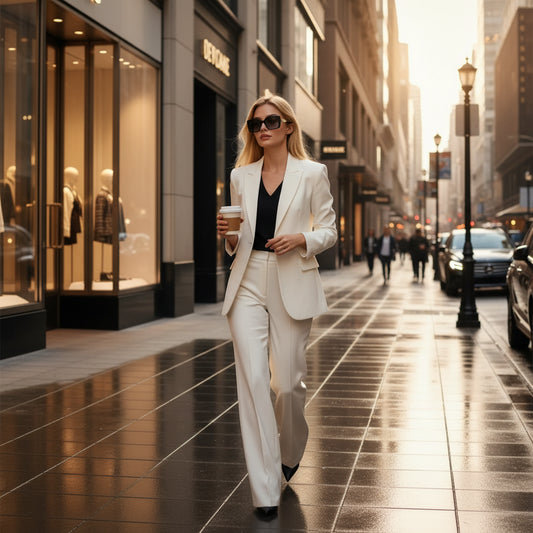 Trooper™ LuxSquare Black-Gold Sunglasses