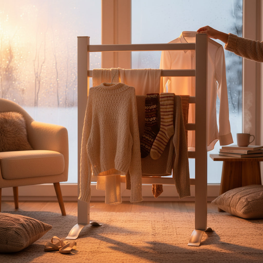 Trooper™ FoldDry Heated Clothes Rack