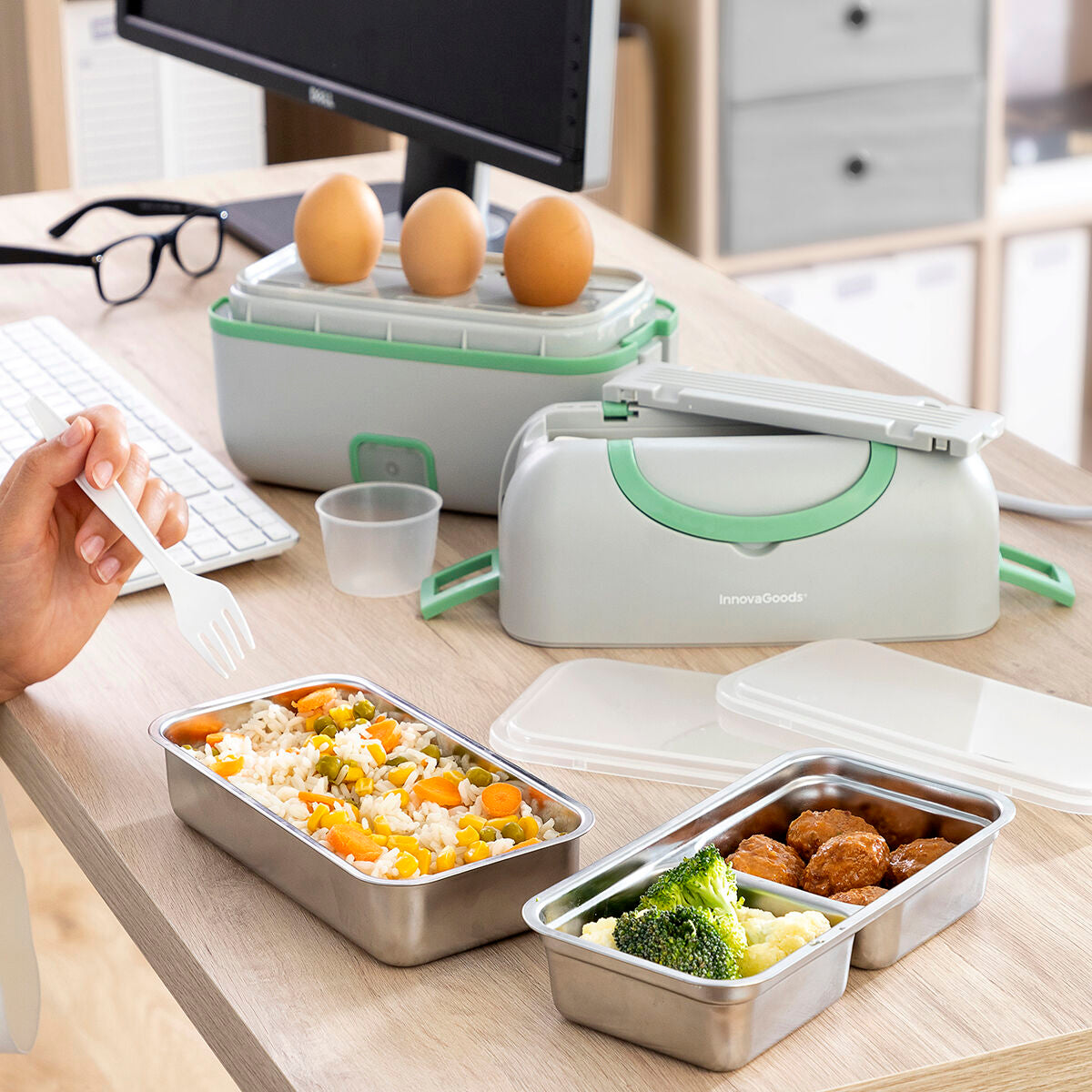 Trooper™ Beneam 3-in-1 Electric Lunch Steamer