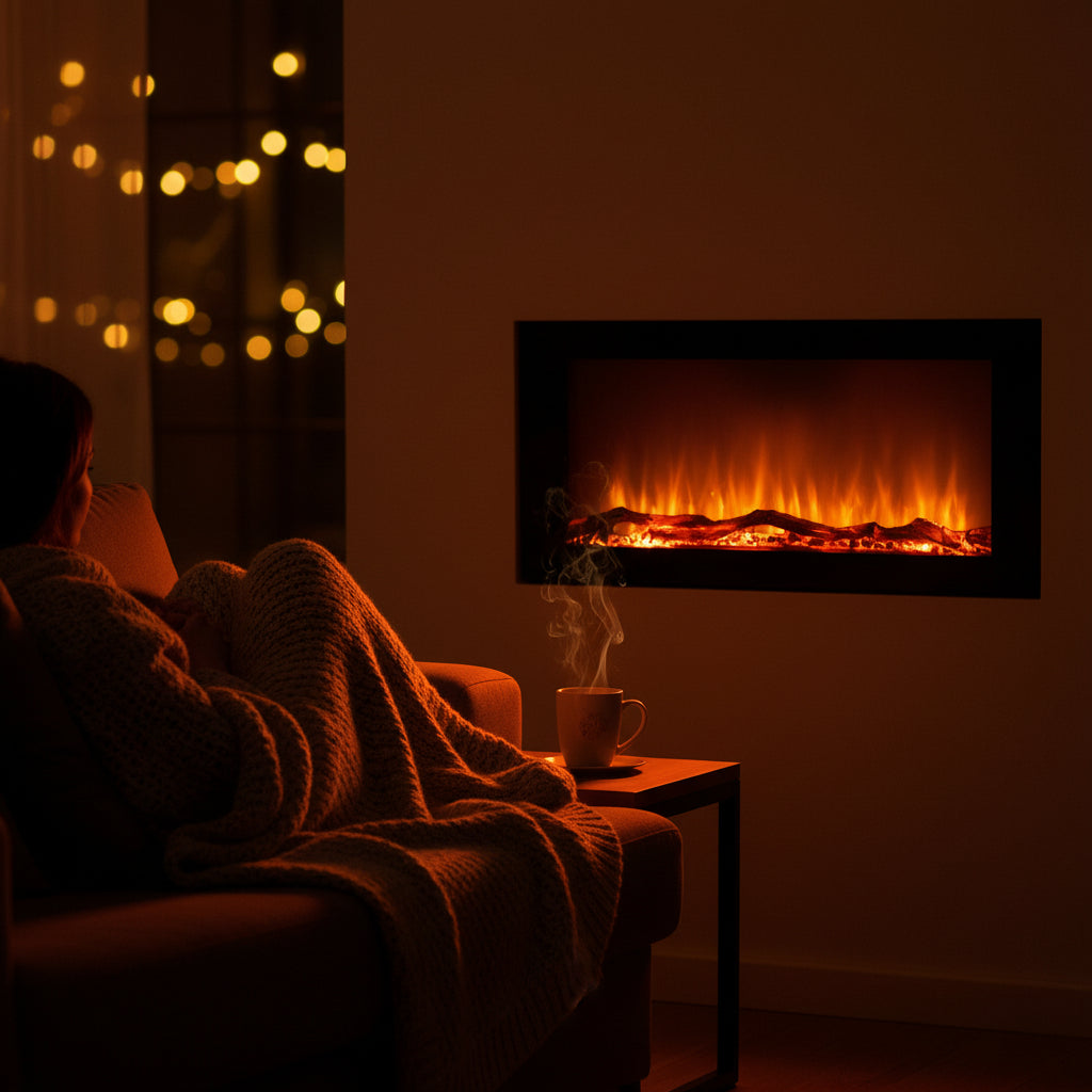 Trooper™ FlameWall Electronic Fireplace