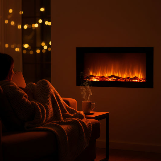 Trooper™ FlameWall Electronic Fireplace