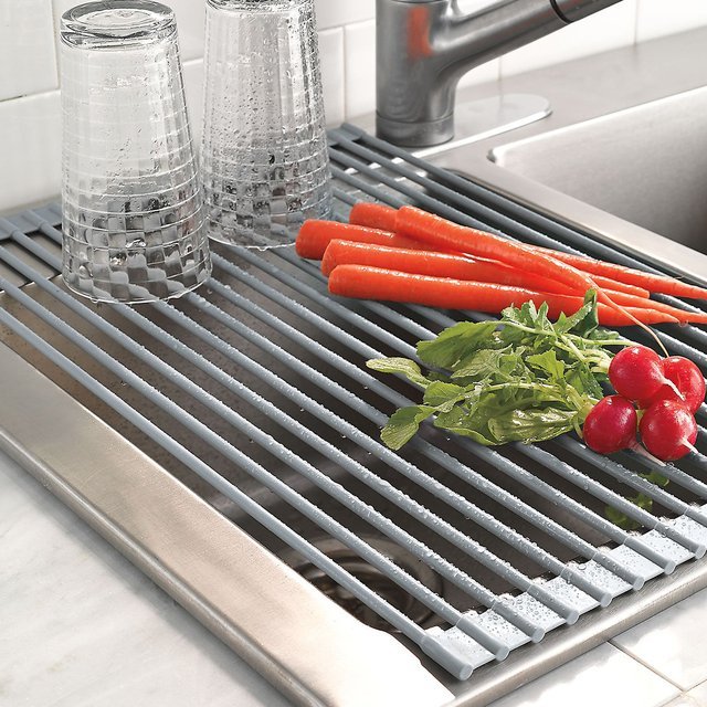 Trooper™ AquaGuard Roll-Up Dish Drying Rack